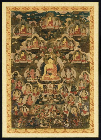 The Eight Medicine Buddhas by Unbekannt Unbekannt
